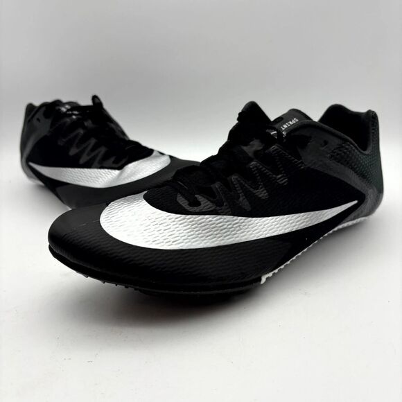 Nike Zoom Rival Sprint Black Gray Track & Field Spikes Shoes Men's 8 DC8753-001 - Picture 1 of 7
